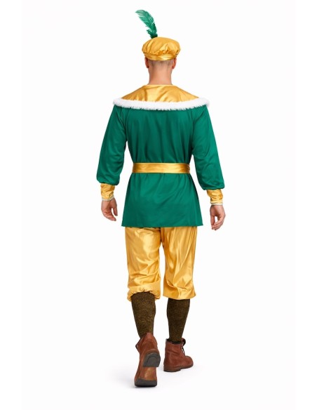 Costume di Paggio Melchor Taglia Extra L | Costumi per Adulti Il Re del Carnevale